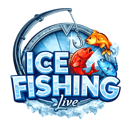 Ice Fishing vinter-tematisert spilleautomat med fiske-bonus og gratisspinn
